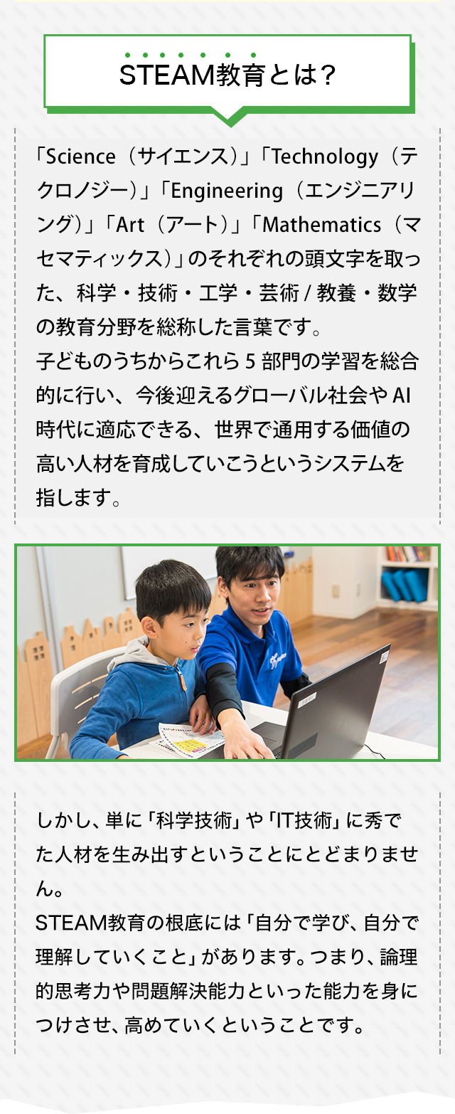 STEAM教育とは？